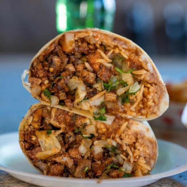Al Pastor Burrito.